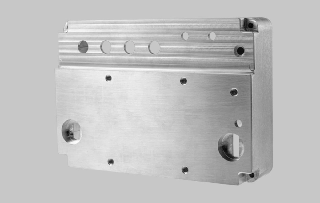 Aluminiumgehäuse aus Block gefräst